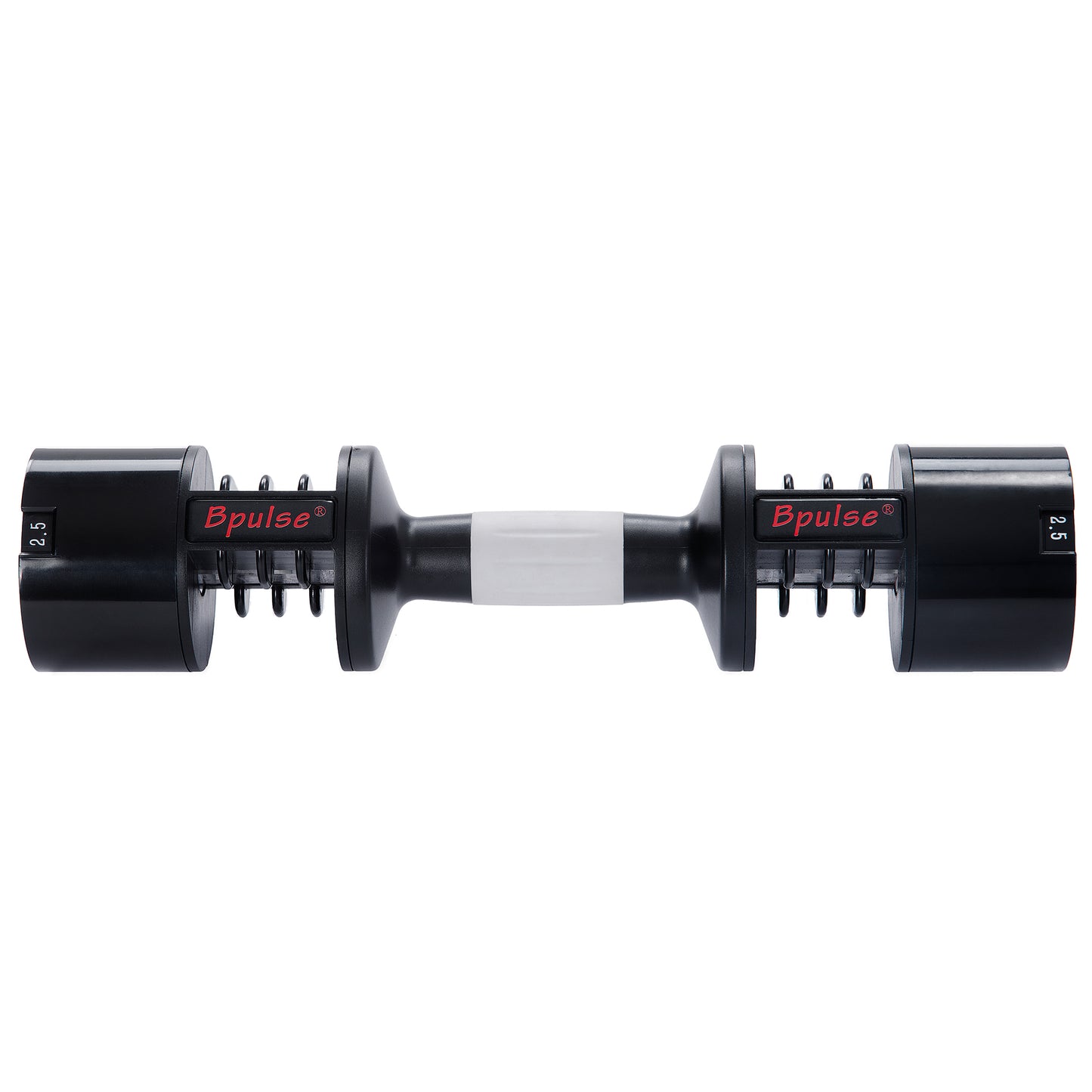 12.5 Kgs Adjustable Dumbbell Steel Plastic in Black