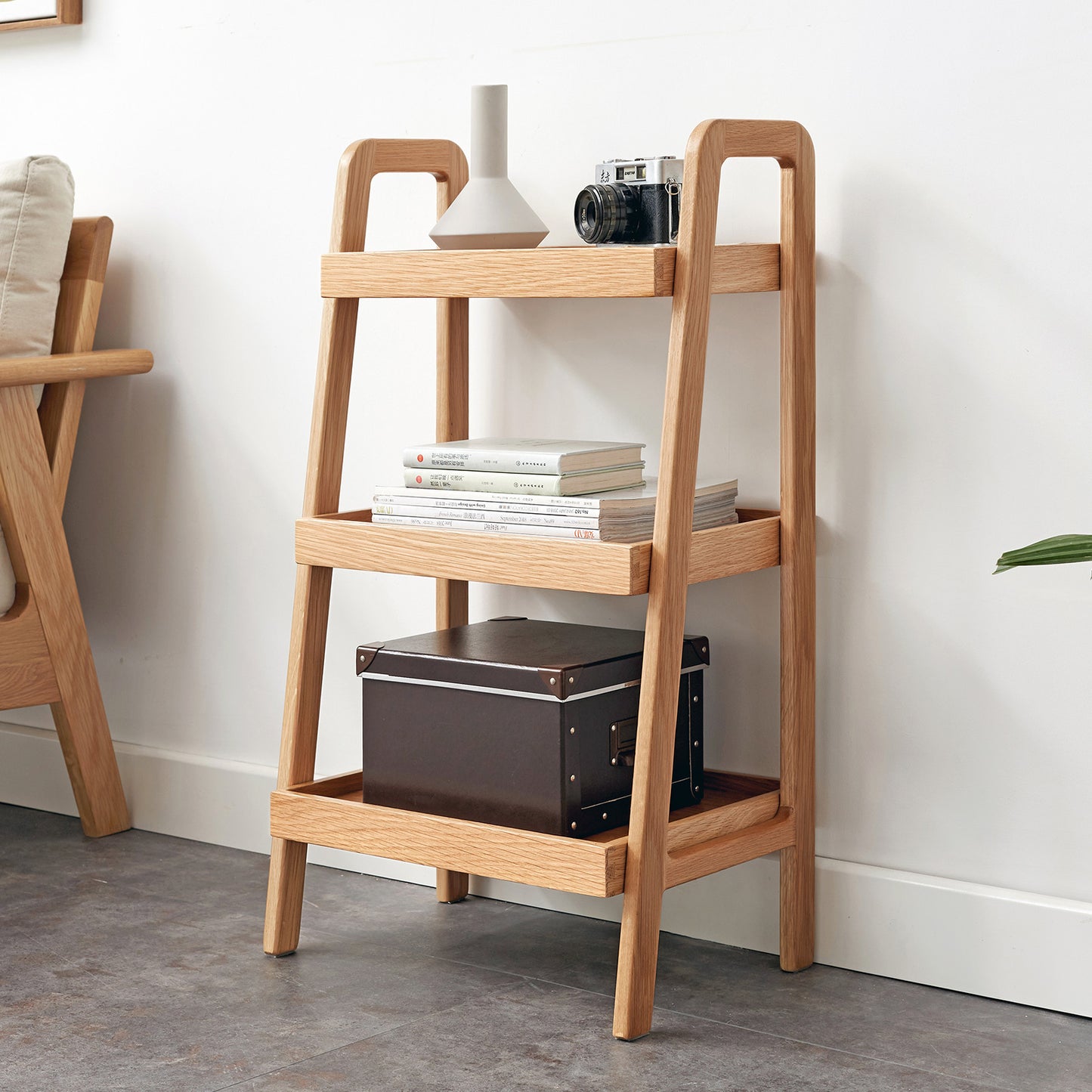 3 Tier Bench Wood Shoe Rack for Entryway Storage Organizer