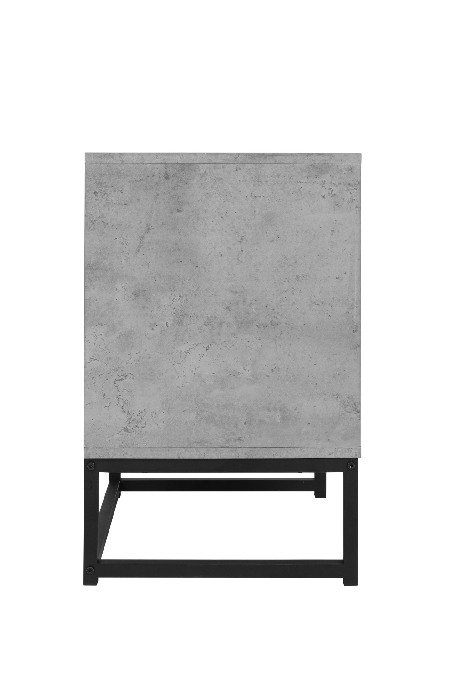 2 Drawer Nightstand in Cement Gray