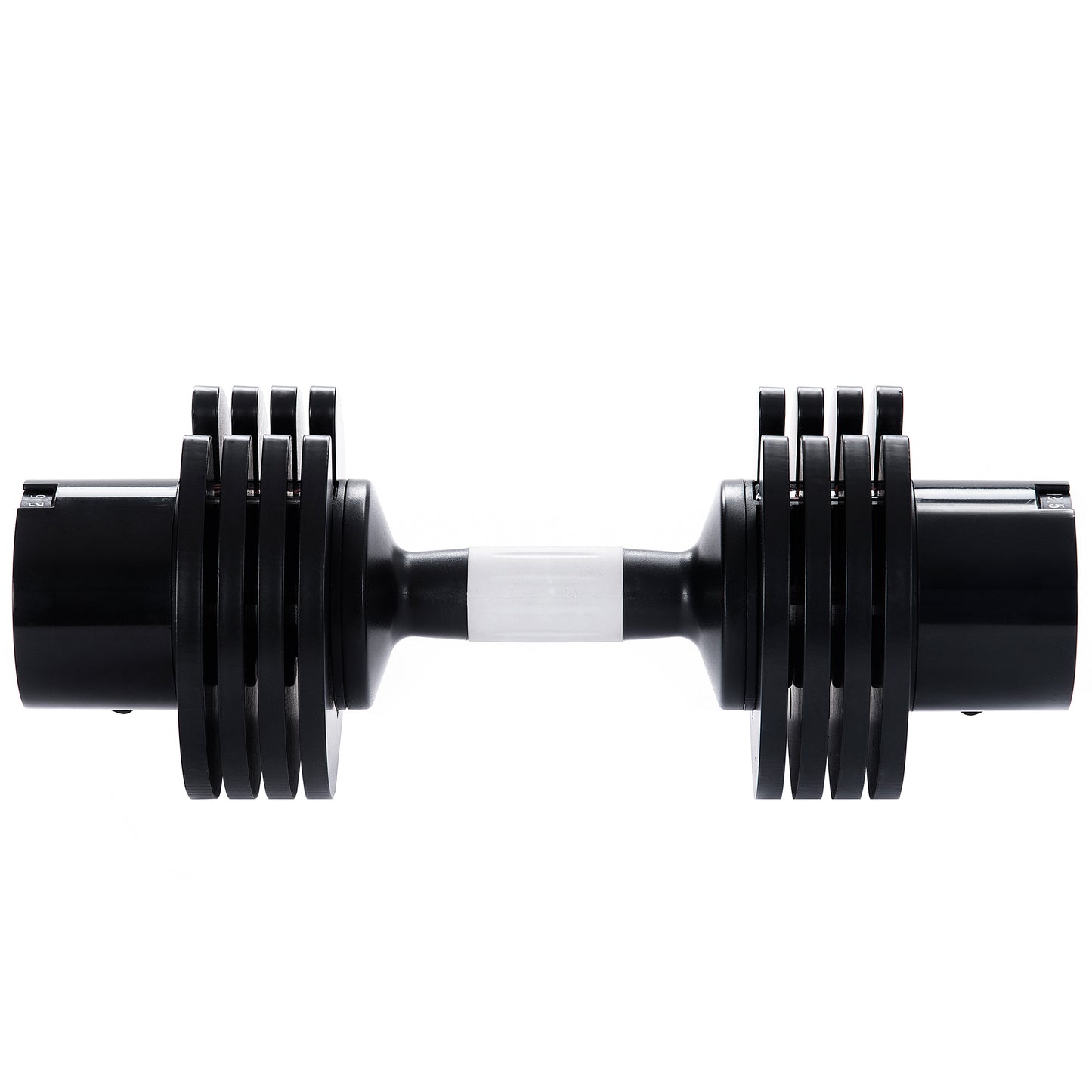 12.5 Kgs Adjustable Dumbbell Steel Plastic in Black