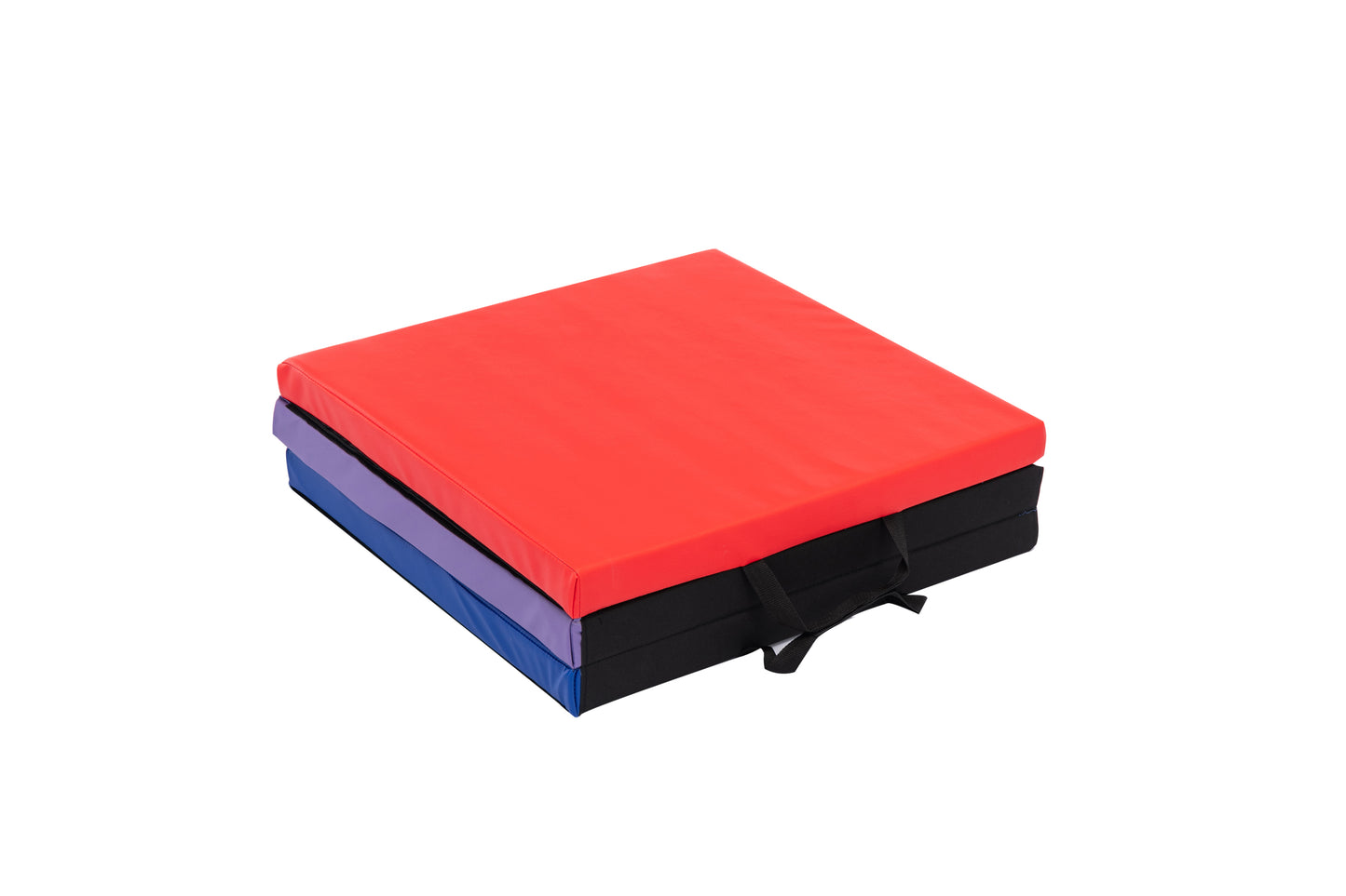 3 Section Gymnastic Yoga Mat PU Cover