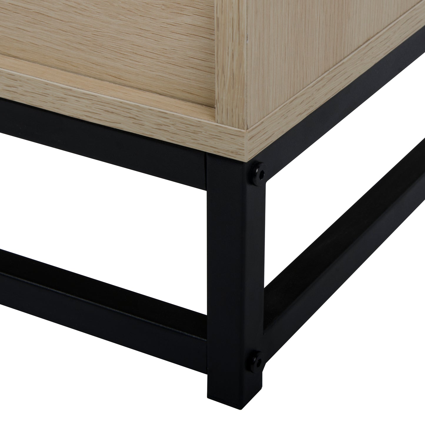 2 Drawer Side table Display Rack Nightstand