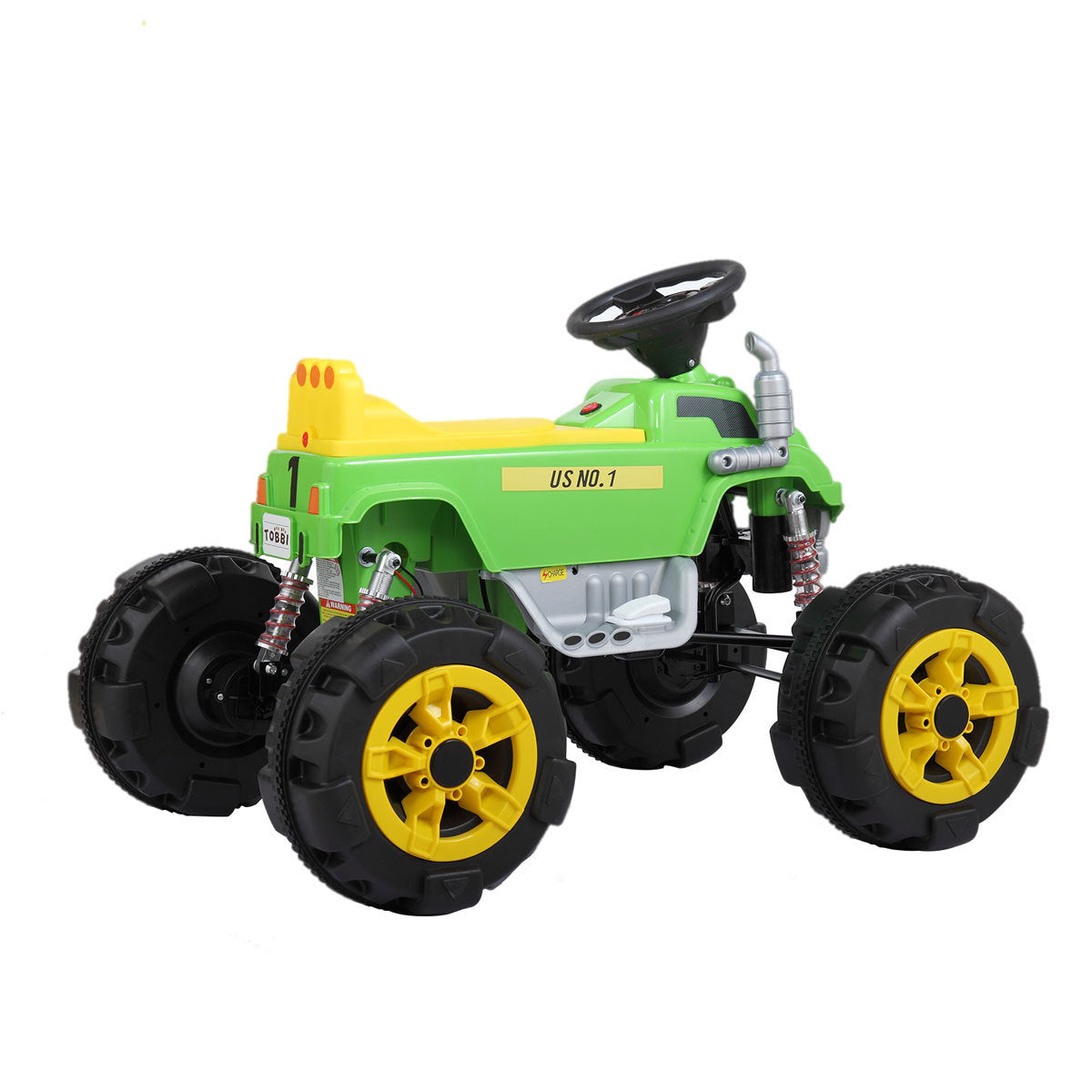 12V Electric Kids Ride On ATV with Double Motor in Green