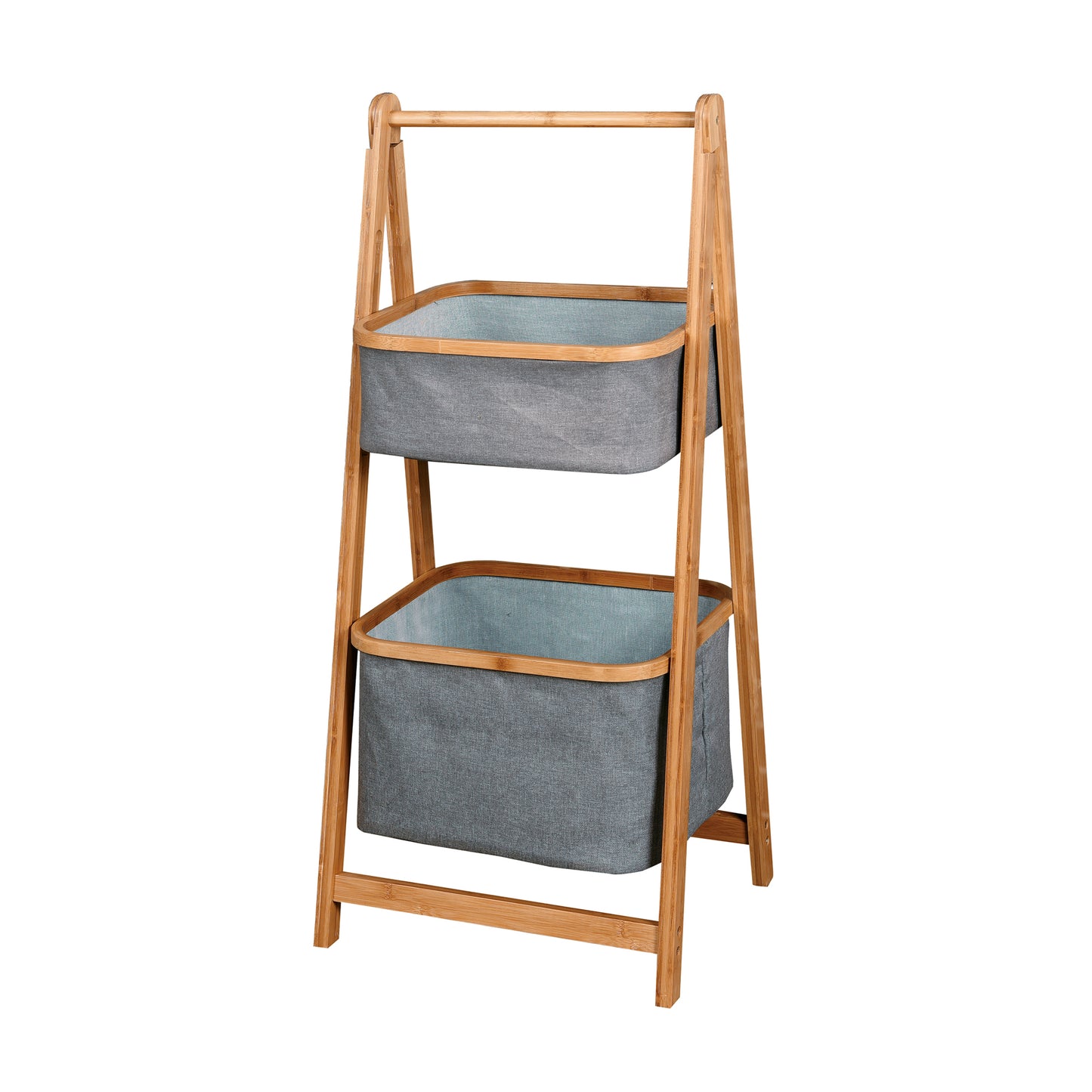 2 Tier Storage Rack Bamboo Rack