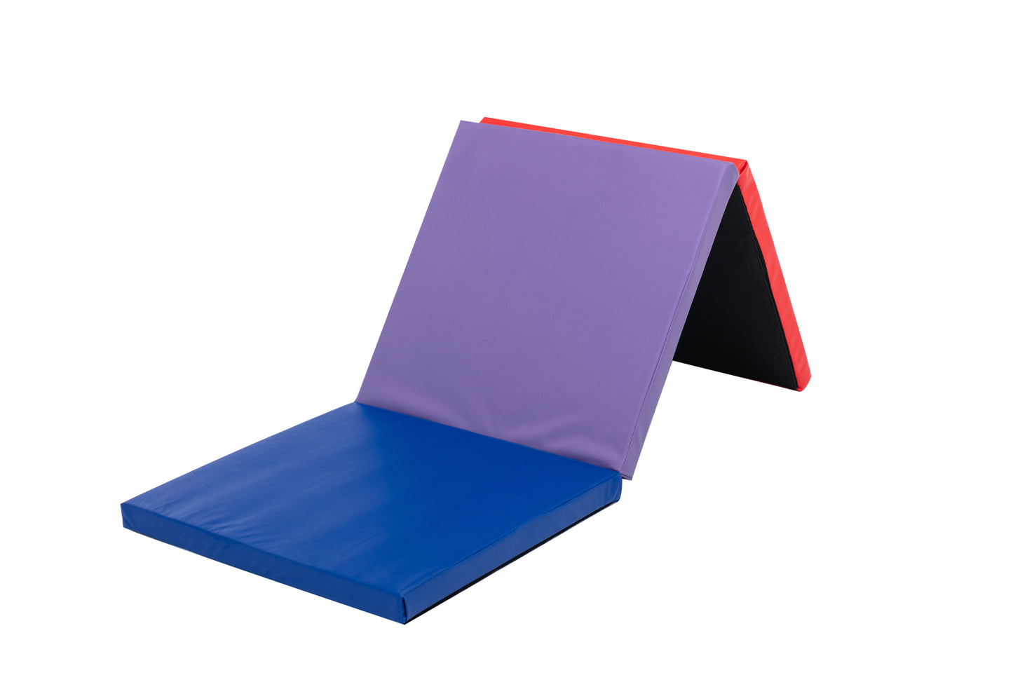 3 Section Gymnastic Yoga Mat PU Cover