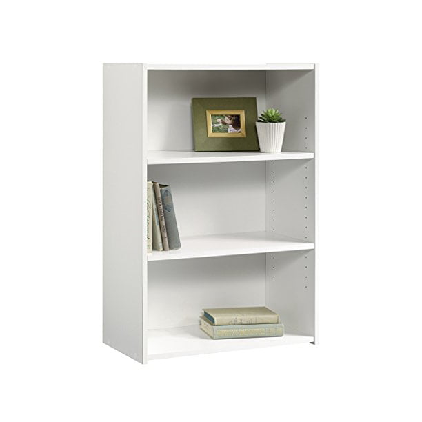 3 Shelf Standard Bookcase Soft White