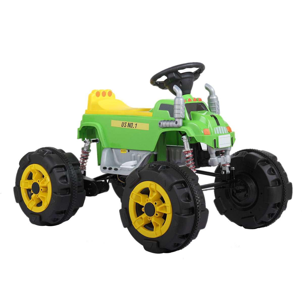 12V Electric Kids Ride On ATV with Double Motor in Green