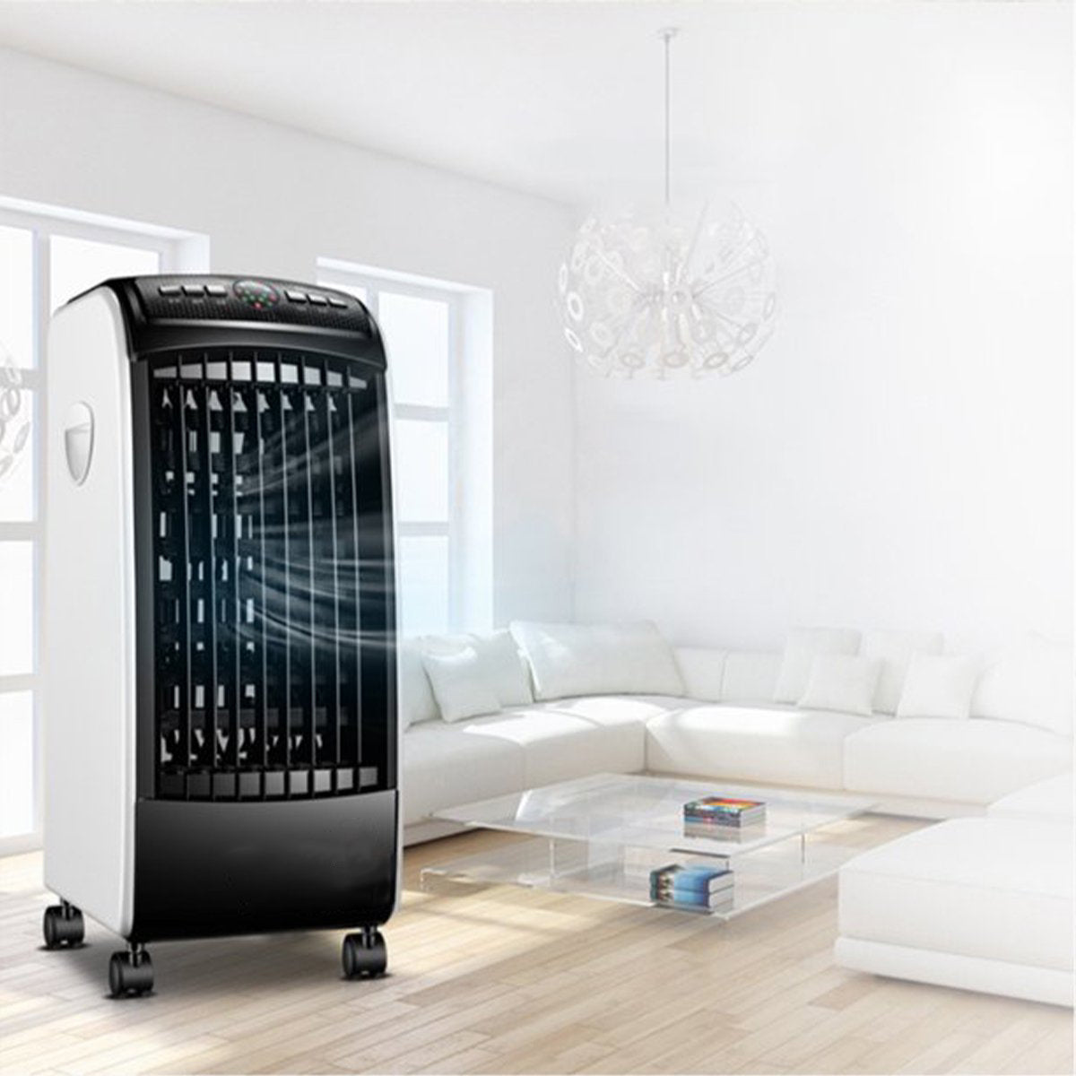 3 in 1 Evaporative Air Cooler Fan Humidifier with Remote Control