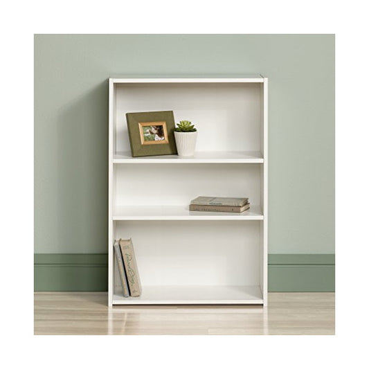 3 Shelf Standard Bookcase Soft White