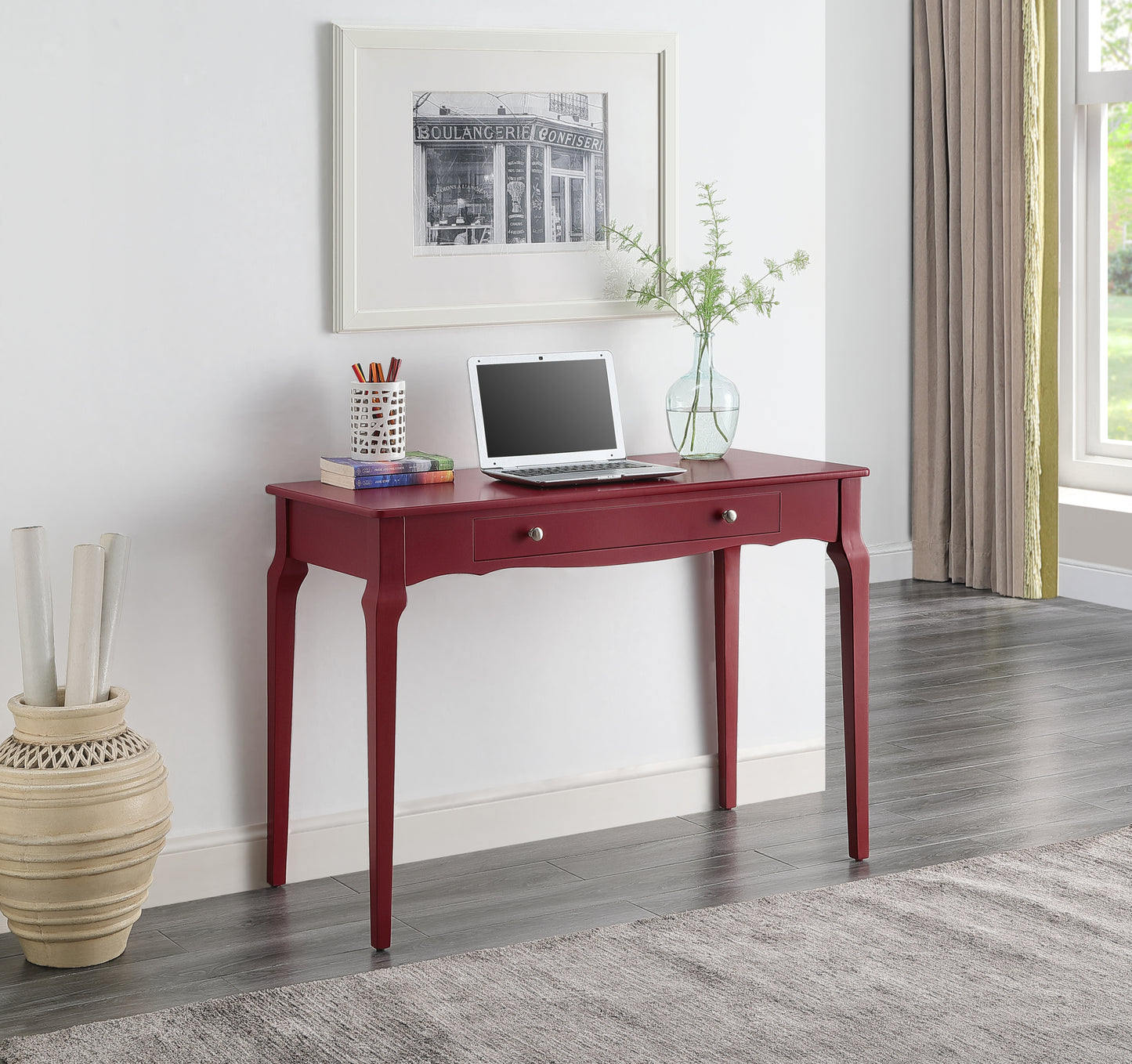 Writing Desk in Red