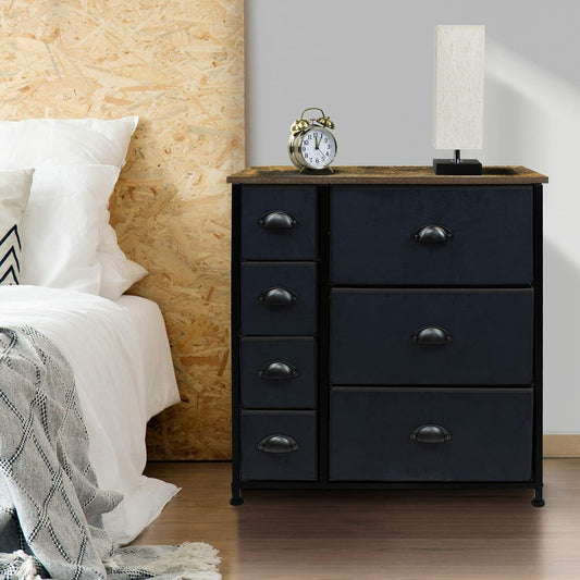 7 Drawers Dresser Storage Chest Organizer Bedroom